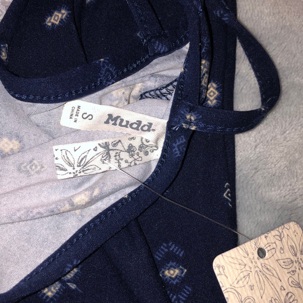 NWT Patterned Fit and Flare Dress - Picture 7 of 7